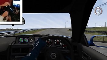 Preview 3 of Blue Eyed Pov - Ronco NISSAN SKYLINI R34 MARAVILHOSO