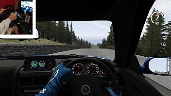 Preview 1 of Blue Eyed Pov - Ronco NISSAN SKYLINI R34 MARAVILHOSO