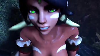 Preview 2 of Karmic Anal - 3D SFM secazz Steamy Jungle