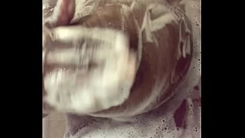 Preview 4 of Asian Big Mil - Shower 1st,  so daddy can suck on my girlss