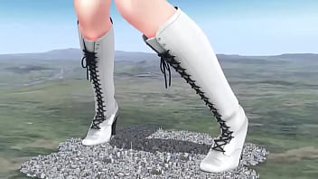 Preview 1 of Xxx Bf Video Sexy Sonyneole - Giantess Piss