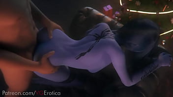 Preview 4 of Hottest Gangbangs - Widowmaker from behind