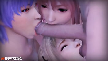 Preview 3 of Taboo Forced Daughter - Marie,  Honoka,  Ayane Suck Cock