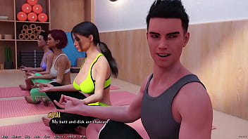 Preview 2 of Phim Sex Gai Gia Japan - Being A DIK #154 - Getting Invited To Do Yoga But I Get a Boner By Looking At All Those Fine Girls In Yoga Pants