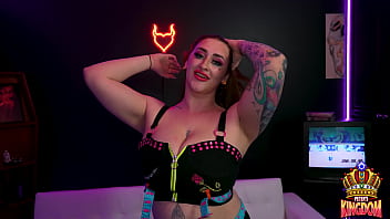 Preview 1 of Rough Forplay - Curvy goth slut loves hardcore rough sex