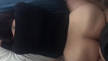 Preview 4 of Boy Wape Young Girl - Booty shake