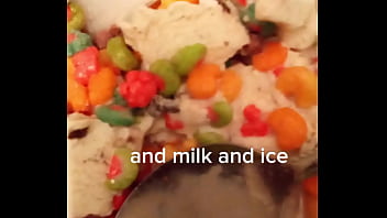 Preview 1 of Pit Pros - Fav snack ice cream while I work on glazing u. Life is sweet