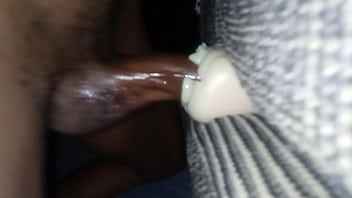 Preview 2 of Jenna Bathroom Fuck - Sextoy ebony vegasbbc big dick huge horny solo