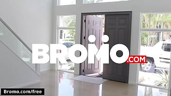 Preview 1 of Make Them Cum In Public - BROMO - Full Tilt Fuck Scene 1 featuring (Billy Santoro,  Michael Roman) - Trailer preview