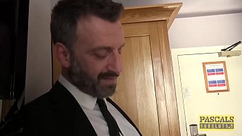 Preview 3 of Italian Mom Incest Porno Video - Georgie Lyall takes it hard from behind by Pascal White