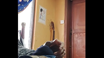 Preview 2 of Shemale Mz - Guy just giving himself a good masturbation on his cock