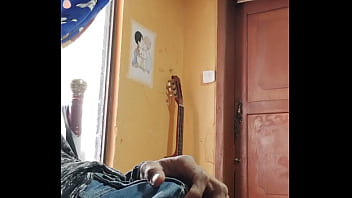 Preview 1 of Shemale Mz - Guy just giving himself a good masturbation on his cock