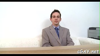 Preview 1 of Rocco Assck - Double anal penetration during 3some homo sex
