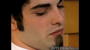 Preview 1 of Mom Erotizm - Smoking fetish homo jerking off and squirting cum solo