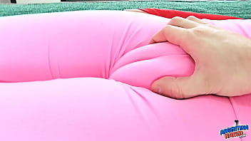 Preview 2 of Randa Roday - BIG CAMELTOE PUSSY BABE Getting FINGERED