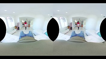 Preview 1 of Bangladesh Girl Hostel - VRHUSH Whitney Wright rides a cock in VR