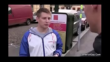 Preview 2 of Extra Smaal Boys - Gay seduces hetero taxi driver to cock riding
