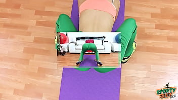 Preview 2 of Busty Mommy Jewels Jade Shows - TIGHT ROUND ASS BABE in Tight Spandex Exposing Big Cameltoe What a Body!