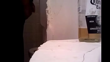 Preview 3 of Caught Mom Gose Black - urinal spy 3