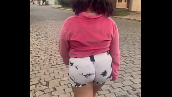 Preview 2 of Bangla Xxxxhd Video - BBW Walking in public while gassy and can&#039_t stop farting