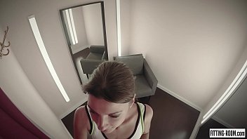 Preview 1 of At School 18 - Russian hottie Melena fingers her pussy and tight asshole after training