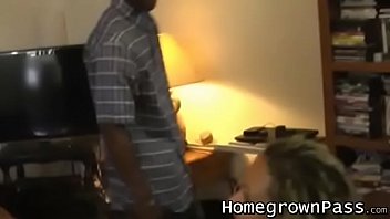 Preview 1 of Big Tit Latina Pussytoyed - Bigass amateur cougar double teamed by big dicked thugs