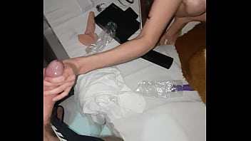 Preview 2 of Hugerack Pov - Incredible best blowjob! My big cock goes crazy!