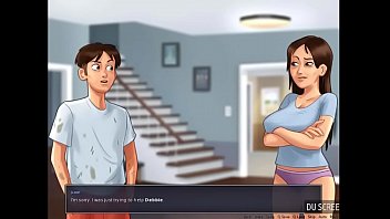 Preview 1 of Botini - Summertime Saga step Mom and son fuck