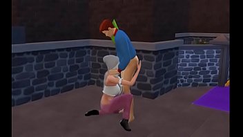 Preview 1 of Celebrity Tribute Teen - animated outdoor fuck