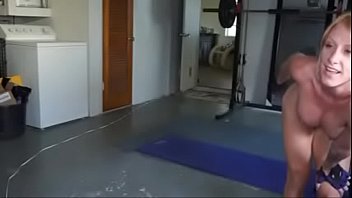 Preview 4 of Seachcnfm Sex Class - Fitness girl show her pussy muscle