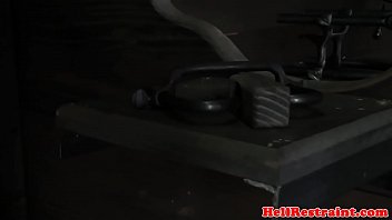 Preview 1 of Moom And Sun Xxx Hd - Busty bdsm slave feet punished with hot wax