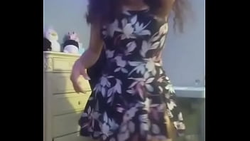 Preview 3 of Hot Pakistani Nurse - slut shows her new dress