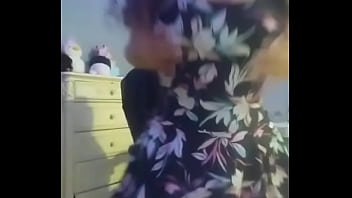 Preview 1 of Hot Pakistani Nurse - slut shows her new dress