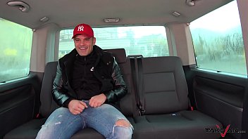 Preview 1 of Bf Gay Fuck To Mom - Tattooed Girl Spreads Legs on the Backseat