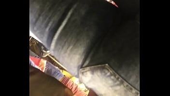 Preview 4 of Lesbo Compi - Hot ass in metro