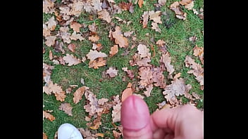 Preview 4 of Nikki Boys - Public cum in park 1