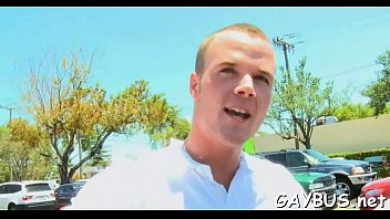Preview 4 of Teen Girls Hidden On Dorm House - Handsome dude needs a lusty and wild weenie loving act