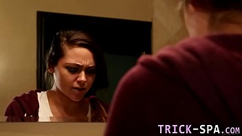 Preview 2 of Mom Satores - Teen domina masseuse gets cum