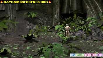 Preview 1 of Odia Local Bp - 3D elf sucks and fucks in the woods - 3D FREE GAY GAME