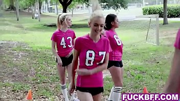Preview 3 of Hinde Xxx 18 Video - Soccer coed teens picked up after practise and fucked