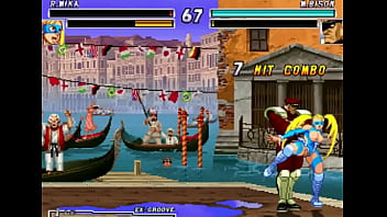 Preview 2 of Krisya Lynn - R Mika Vs M Bison Total Submission