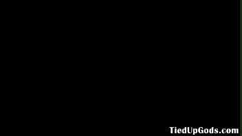 Preview 4 of Sunny Xxx Vidious - Tied up bdsm sub deepthroats inked doms cock