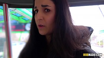 Preview 2 of Canim Yaniyor - Woman watches me jerking off on a tram! # Stacy Sommers