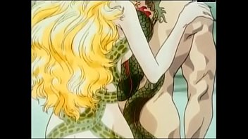 Preview 3 of Mom Blonde And Boy Creampie - Sexy tattooed anime hentai girl