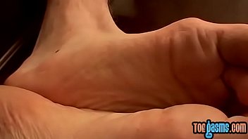 Preview 2 of Denapoli - Really cute foot fetish twink makes his rod blast a cum load