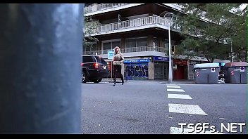 Preview 1 of Blcak Friday - Asshole of a perverted tranny gets crushed up by attractive dick