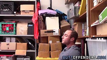 Preview 2 of Wife Frend Share - Muscled amateur thief bj