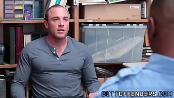 Preview 1 of Wife Frend Share - Muscled amateur thief bj