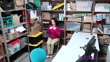 Preview 1 of Karina Kapuar - Horny officer questioning a teen bitch with his wiener