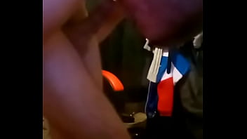 Preview 3 of Flash Grooping - Me sucking my own dick (self-suck) 1st Attempt